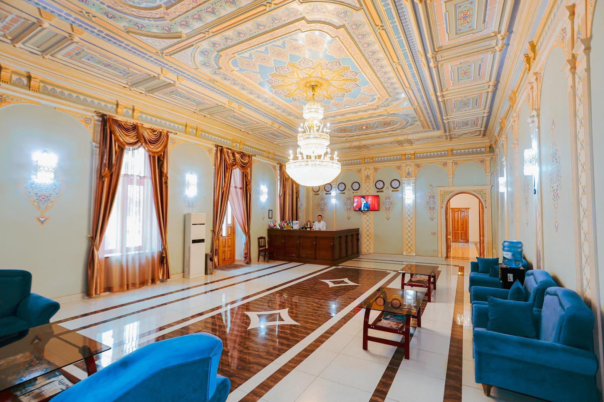 Yangi Sharq Hotel Samarkand Exterior foto