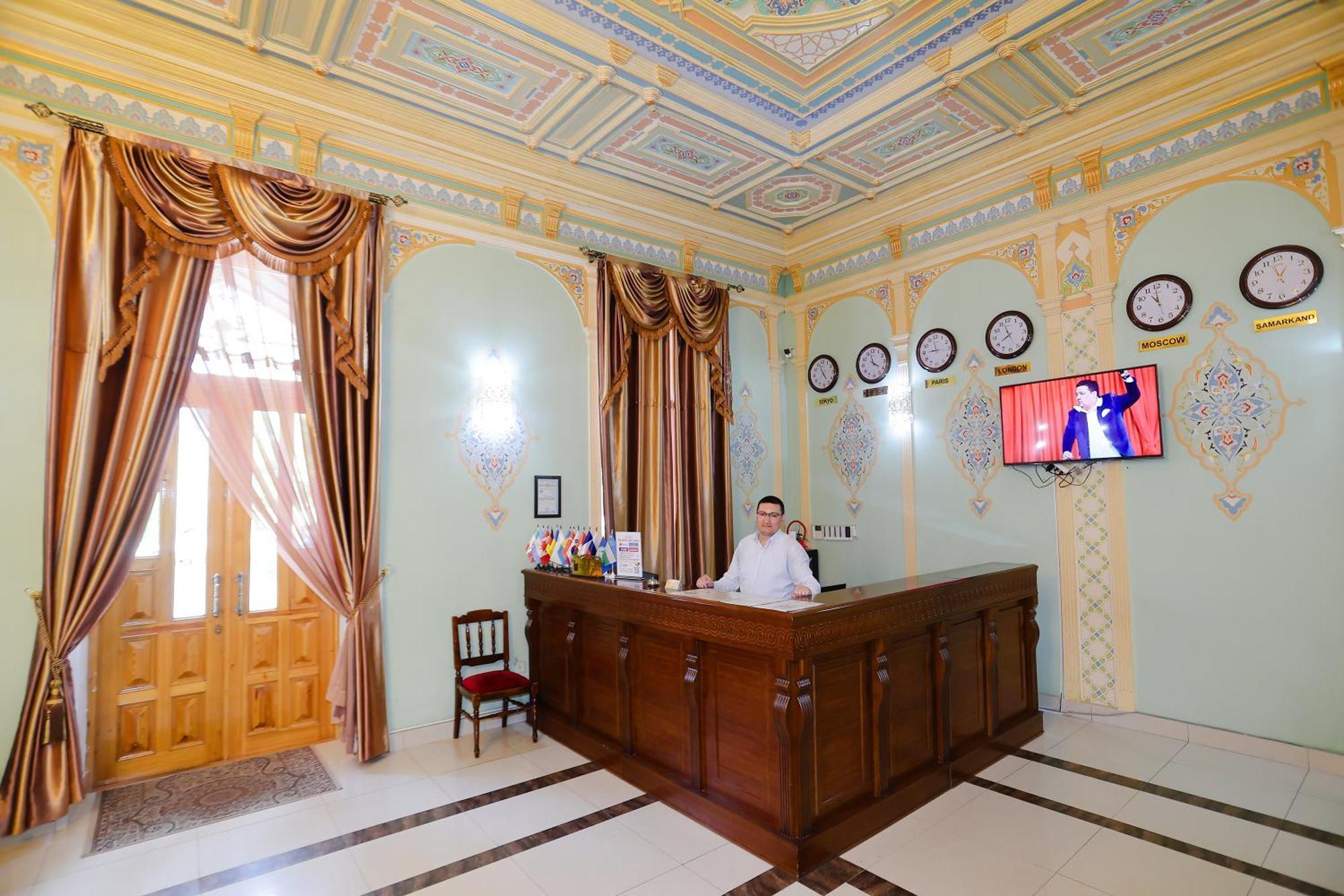 Yangi Sharq Hotel Samarkand Exterior foto