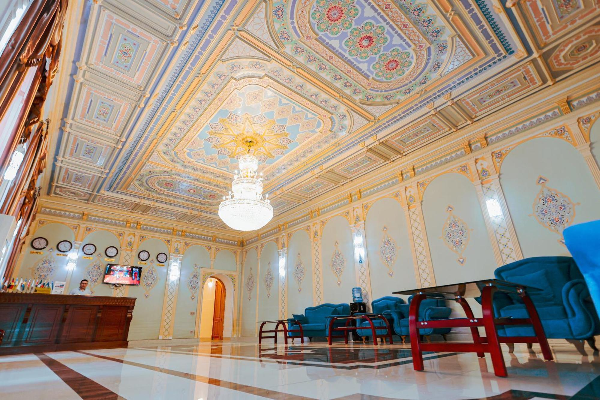 Yangi Sharq Hotel Samarkand Exterior foto